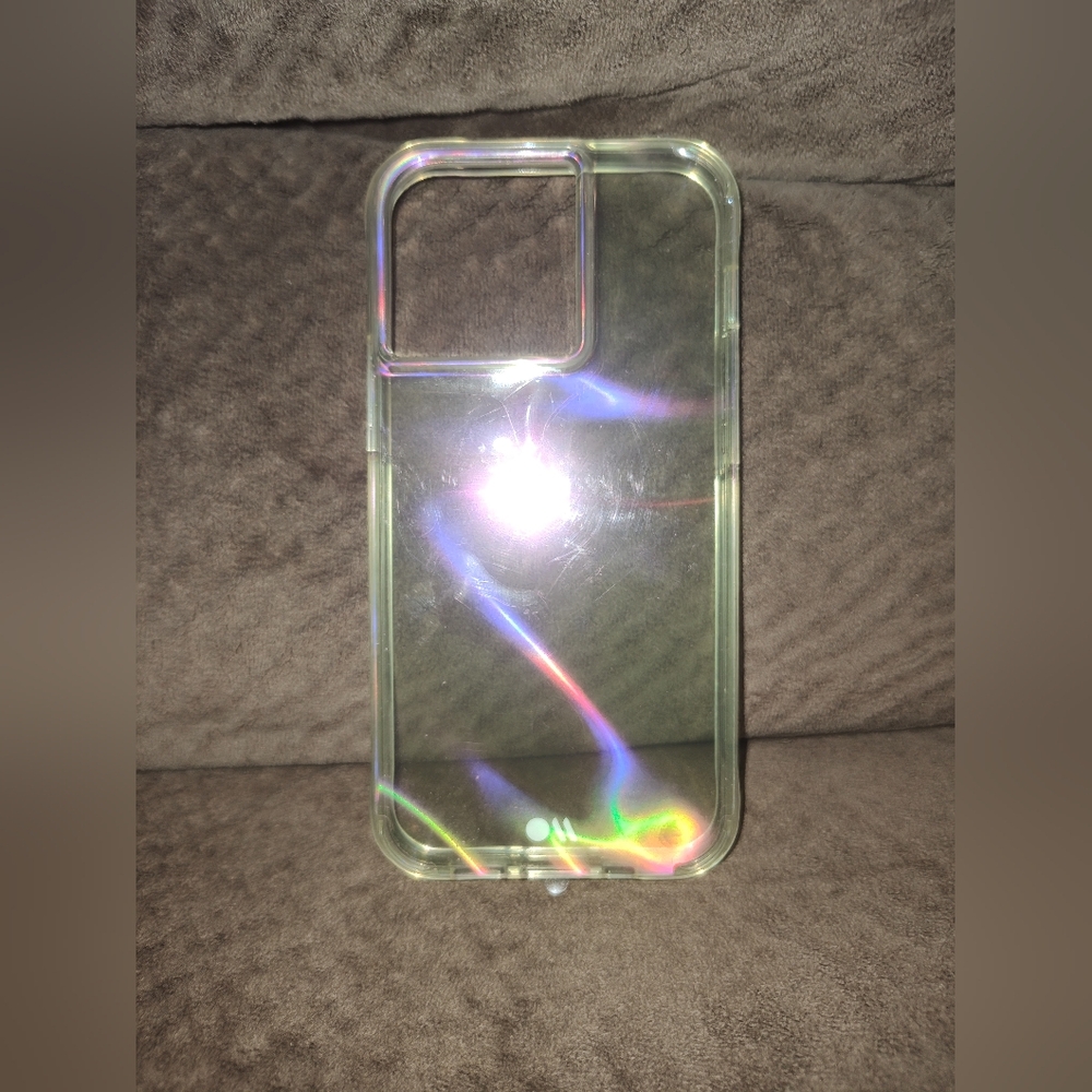 Case Mate Protective Hard Shell Case for iPhone 13 Pro - Soap Bubble